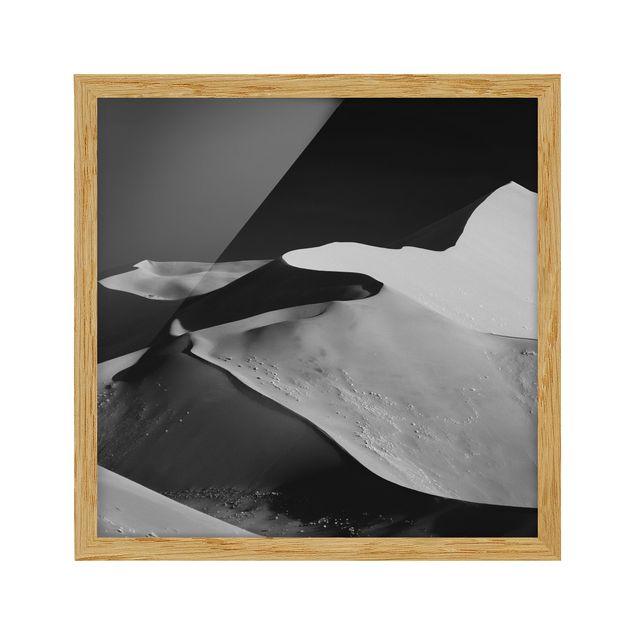 Framed poster - Desert - Abstract Dunes