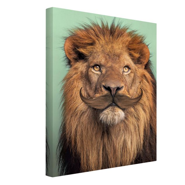 Canvas print - Lion With Beard
