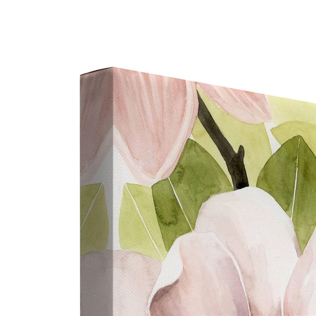 Print on canvas - Magnolia Blush Set I