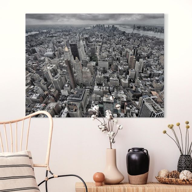 Print on canvas - View Over Manhattan
