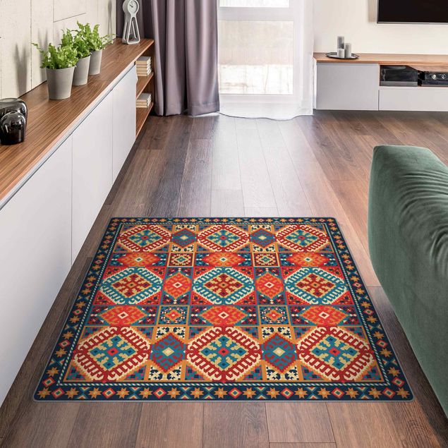 persian style area rugs Colourful Kilim Rug