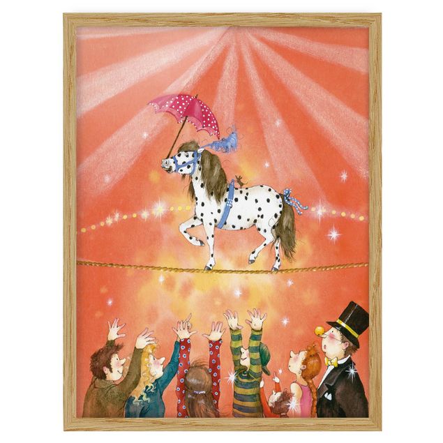 Framed poster - Circus Pony Micki