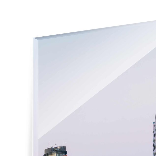 Glass print - Elbphilharmonie Hamburg