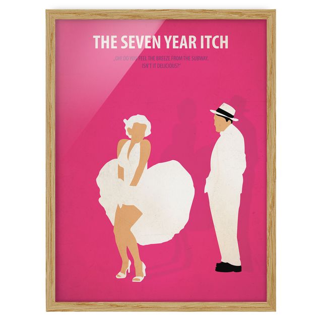 Framed poster - Film Poster The Seven Year Itch