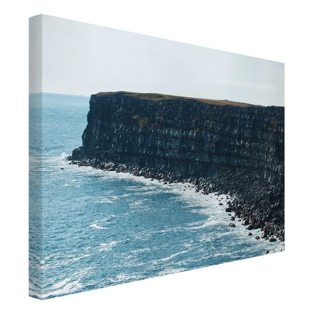Canvas print - Rocky Islandic Cliffs
