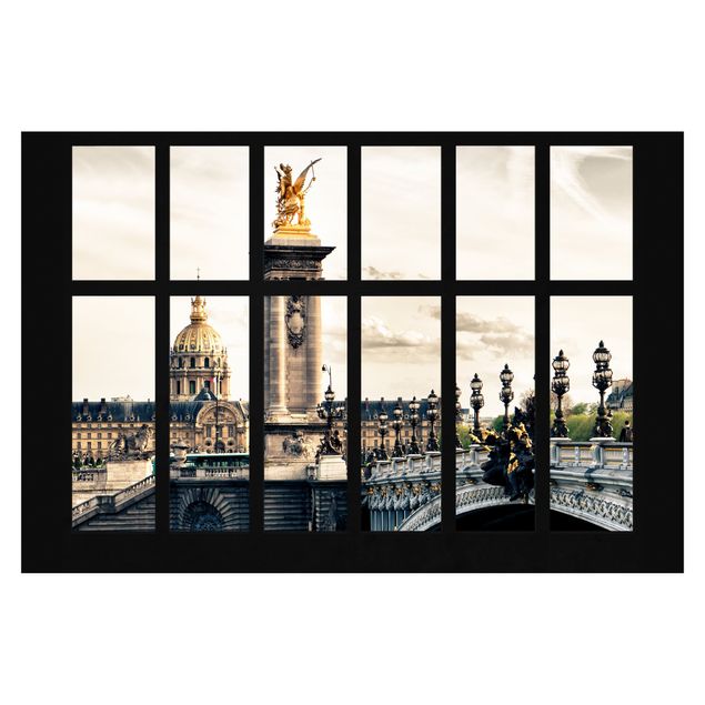 Wallpaper - Window Pont Alexandre Paris