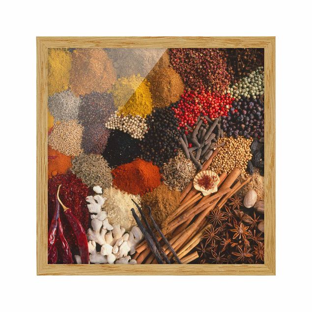 Framed poster - Exotic Spices