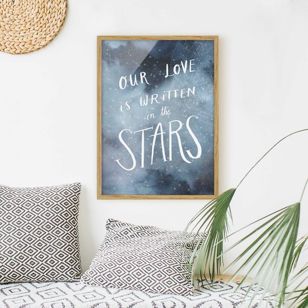 Framed poster - Heavenly Love - Star
