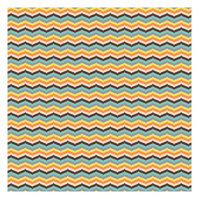 Wallpaper - Herringbone Pattern Autumn Atmosphere