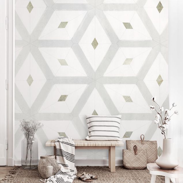 Wallpaper - Tiles From Sea Glass
