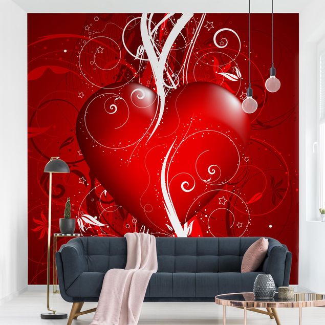 Wallpaper - Floral Heart