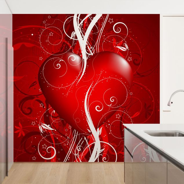 Wallpaper - Floral Heart