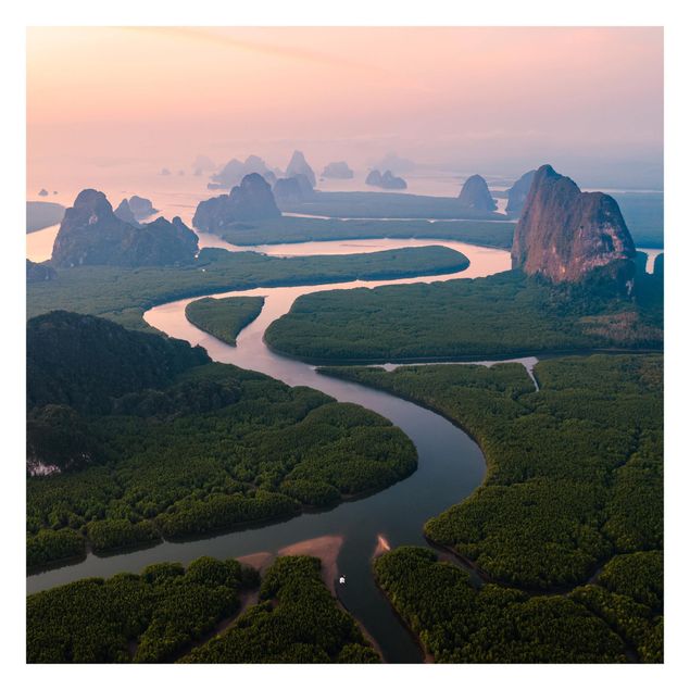 Wallpaper - River Landscape In Thailand