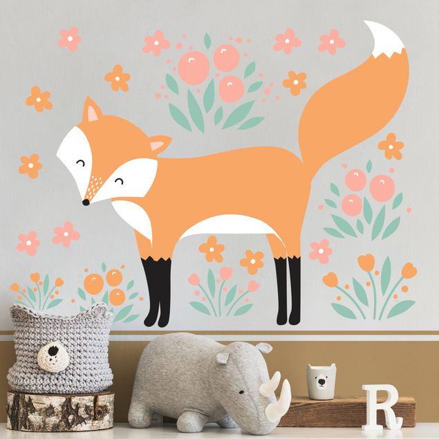 Wall stickers animals Forest Friends with Fox