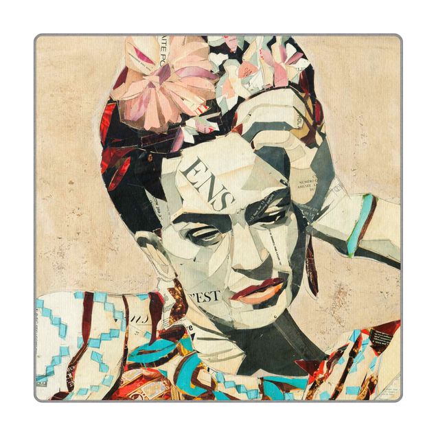 Rug - Frida Kahlo - Collage No.1