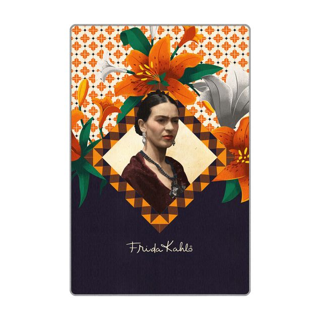 Rug - Frida Kahlo - Lilies