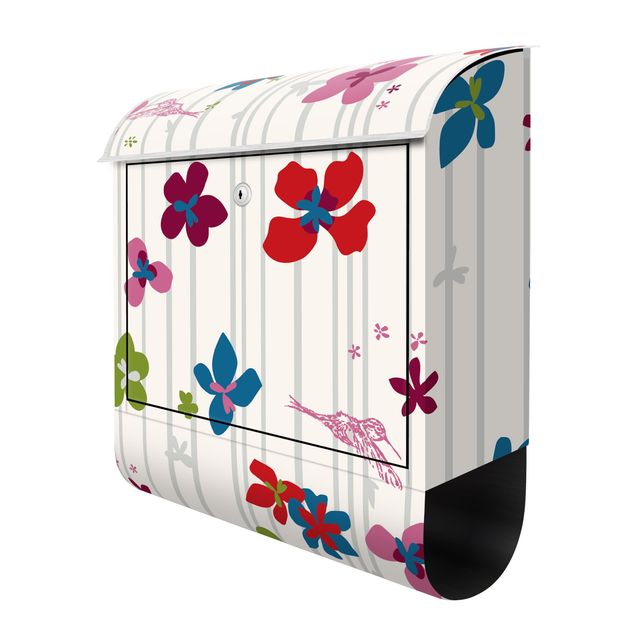 Letterbox - Floral Pattern