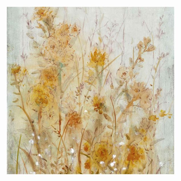 Wallpaper - Yellow Meadow Of Wild Flowers
