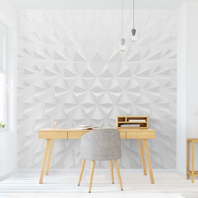 Wallpaper - Geometric Pattern 3D Effect