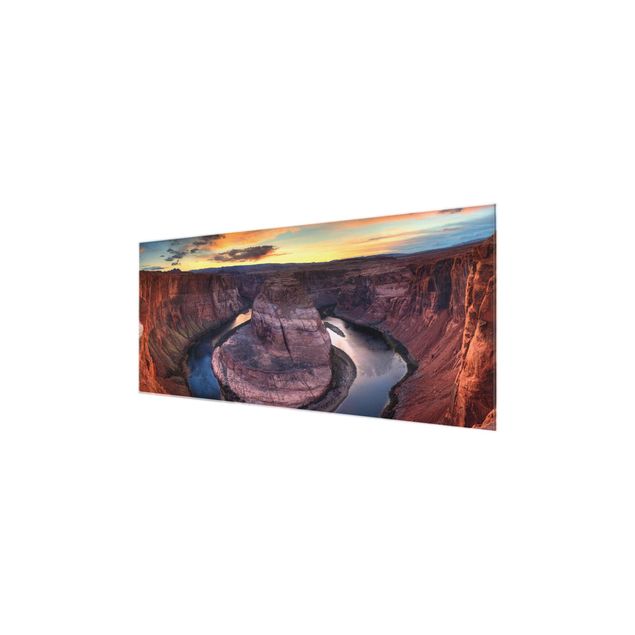 Glass print - Colorado River Glen Canyon