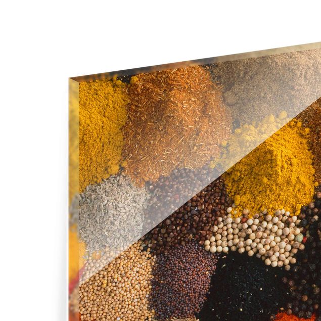 Glass print - Exotic Spices