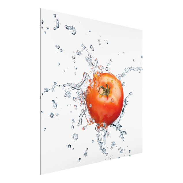 Glass print - Fresh Tomato