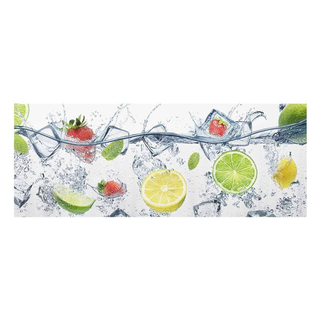 Glass print - Fruit Cocktail
