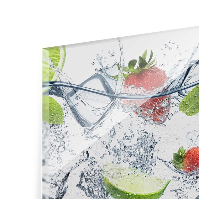 Glass print - Fruit Cocktail