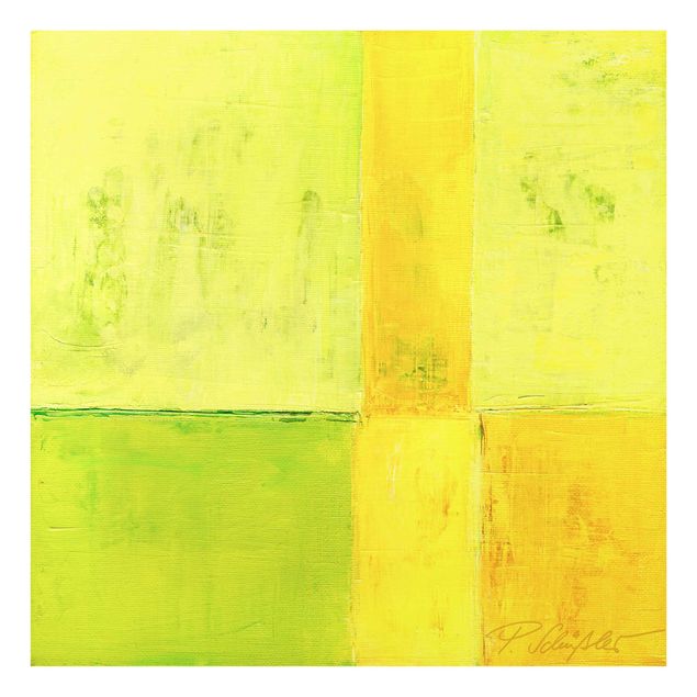 Glass print - Petra Schüßler - Spring Composition 01