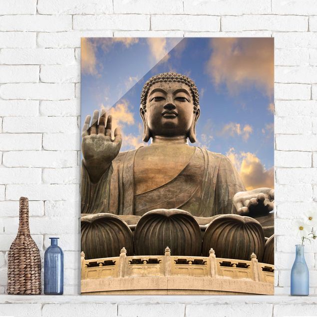 Glass print - Big Buddha