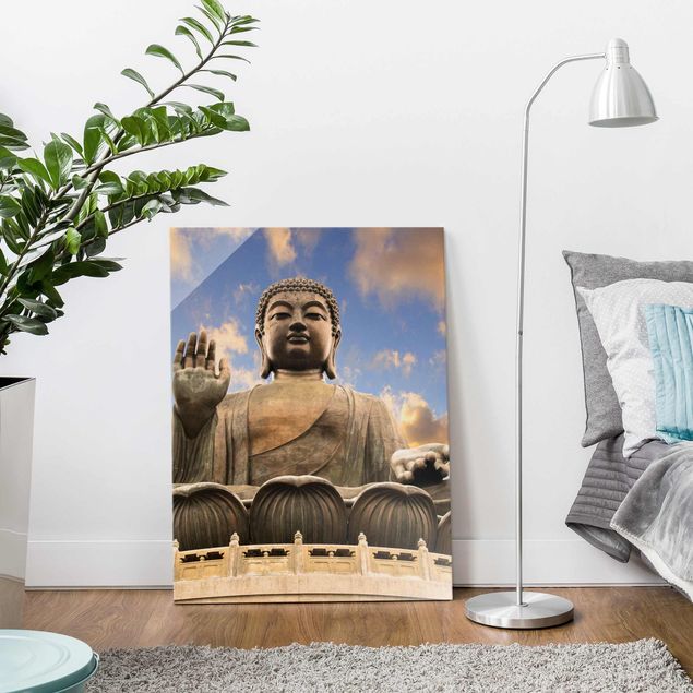 Glass print - Big Buddha
