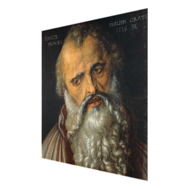 Glass print - Albrecht Dürer - Apostle Philip