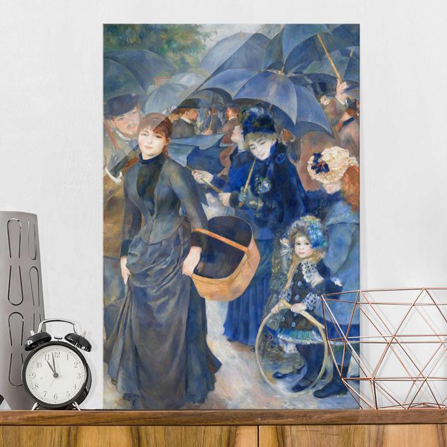 Magnettafel Glas Auguste Renoir - Umbrellas