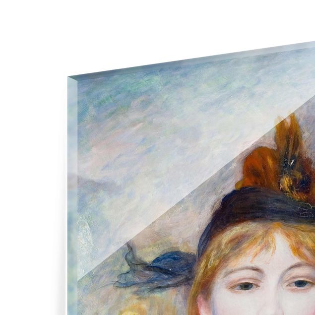 Glass print - Auguste Renoir - The Excursionist
