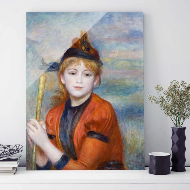 Glas Magnettafel Auguste Renoir - The Excursionist