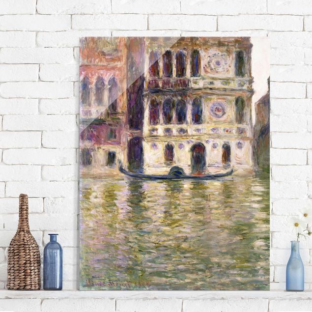 Glas Magnettafel Claude Monet - The Palazzo Dario