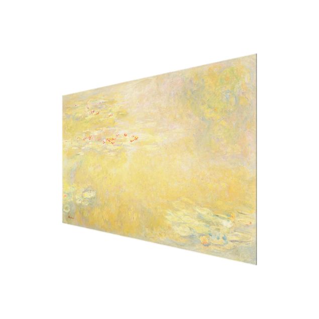 Glass print - Claude Monet - The Water Lily Pond