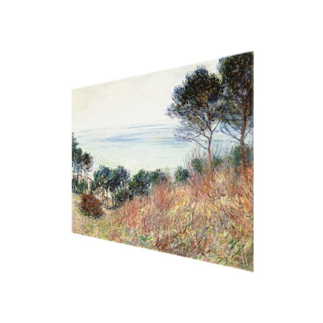 Glass print - Claude Monet - The Coast Of Varengeville