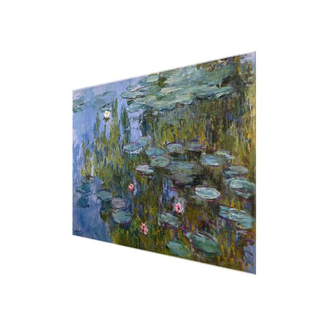 Glass print - Claude Monet - Water Lilies (Nympheas)