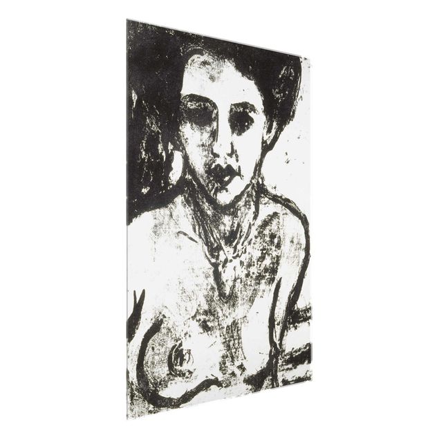 Glass print - Ernst Ludwig Kirchner - Artist's Child