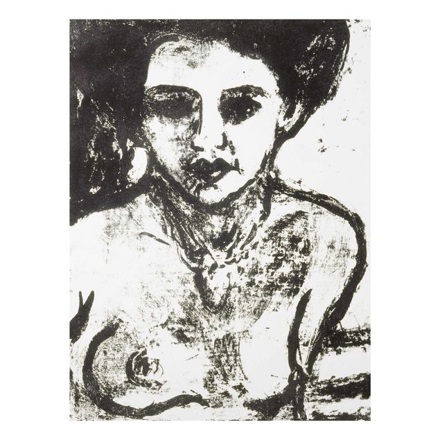 Glass print - Ernst Ludwig Kirchner - Artist's Child