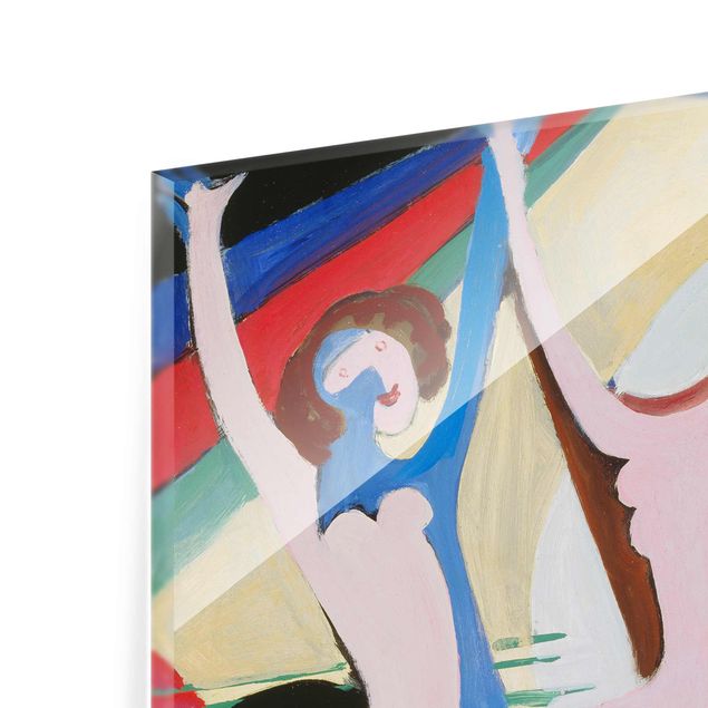 Glass print - Ernst Ludwig Kirchner - colour Dance