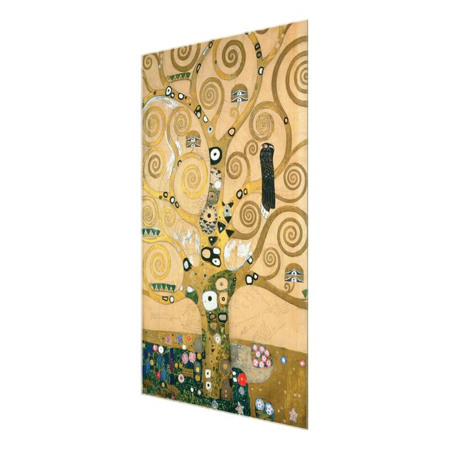 Glass print - Gustav Klimt - The Tree of Life