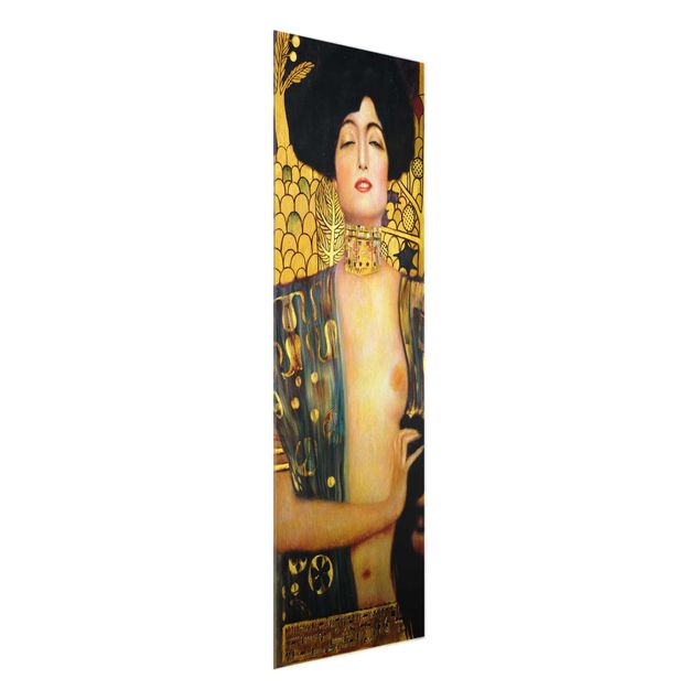 Glass print - Gustav Klimt - Judith I