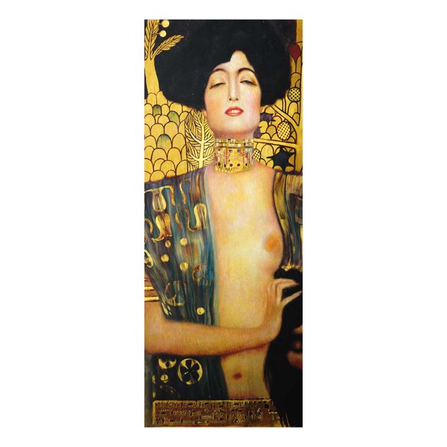 Glass print - Gustav Klimt - Judith I