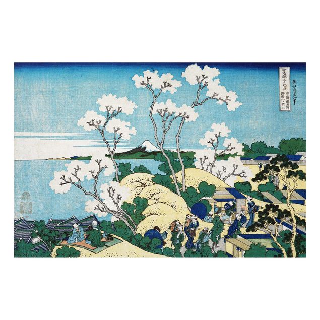 Glass print - Katsushika Hokusai - The Fuji Of Gotenyama