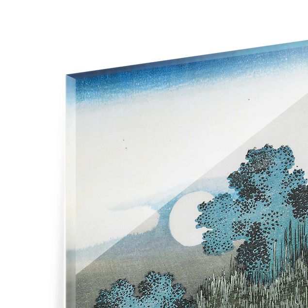 Glass print - Katsushika Hokusai - Rice Carriers (Tokusagari)