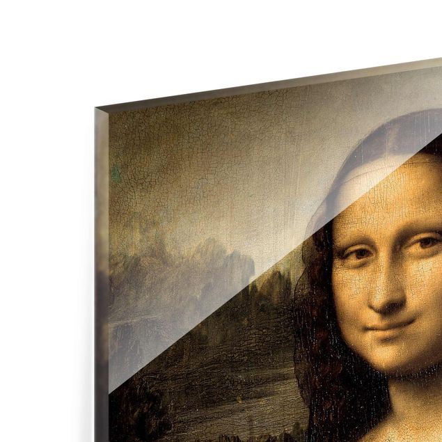 Glass print - Leonardo da Vinci - Mona Lisa