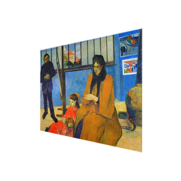 Glass print - Paul Gauguin - The Schuffenecker Family