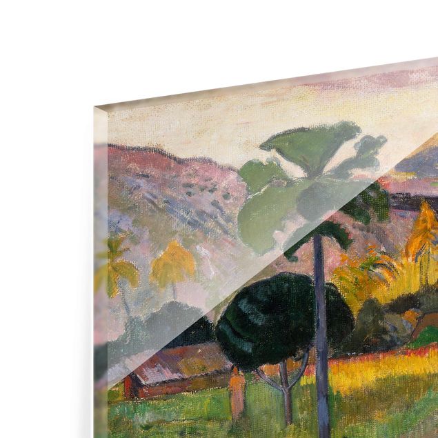 Glass print - Paul Gauguin - Haere Mai (Come Here)